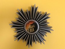 Starburst Sunburst Mirror Silver Gray Color  ...