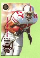 1996 Fleer Ultra Football #3 Eddie George All Rookies Diecut Near Mint or Better