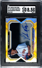 2019 Topps Five Star Pedro Martinez Pentamerous Penmanship Gold 5/5 SGC 8.5