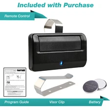 For 891LM LiftMaster Remote Transmitter Garage Door Security+ 2.0 Learn Black