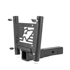 2'' Receiver Hitch Mount Dual Flag Pole Holder for Honda CRV CR-V Odyssey Pilot 