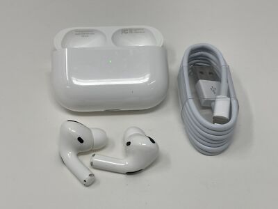 Apple AirPods Pro 1st Generation  2 Earbuds + Charging Case - White Good