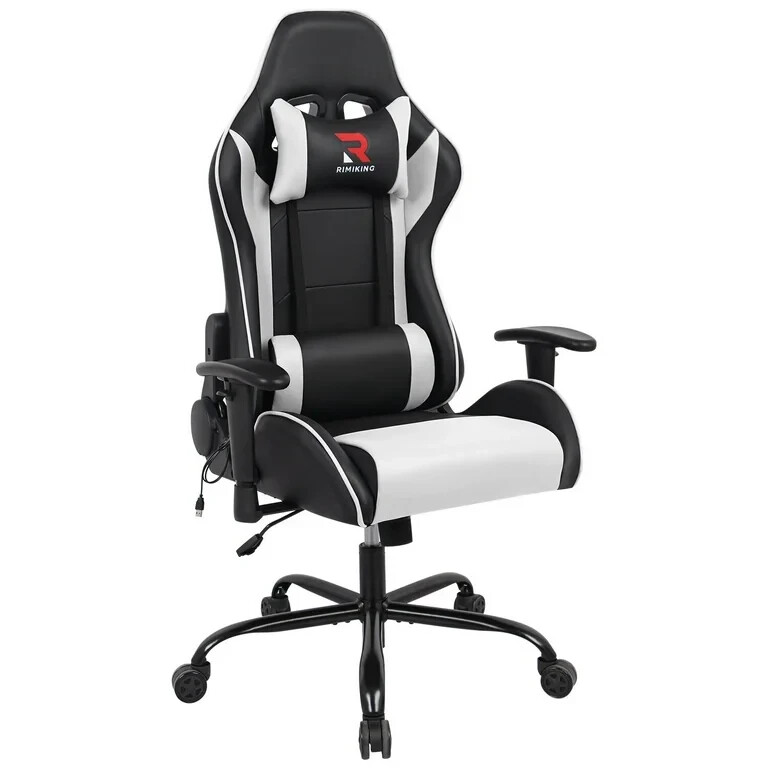 Silla Gaming Rimiking - BLANCA, Totalmente Nueva