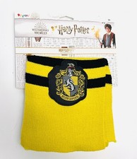 Harry Potter Officially Adult or Child 60" Hufflepuff Scarf  Disguise NEW