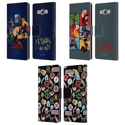 OFFIZIELLE YOUNG JUSTICE GRAFIK BRIEFTASCHE HÜLLE HUELLE FÜR SAMSUNG HANDYS 3