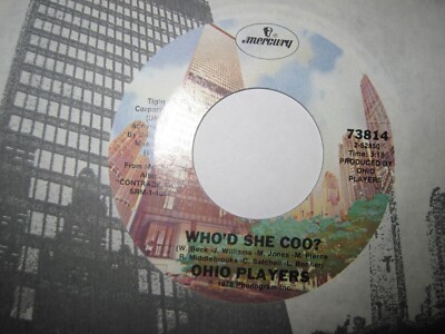 45 rpm Mercury- Ohio Players / Who'd she coo? / Bi-centennial /