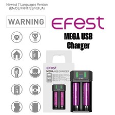 Efest Mega USB Battery Charger - for Li-ION Batteries