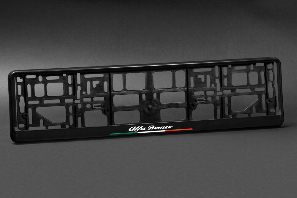 Купить 2 x Alfa Romeo Euro License Plate Frame на Аукцион из Америки с