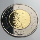 2004 Canada Toonie — photo from another recent sale