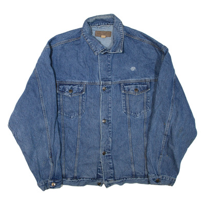 PORT AUTHORITY Herren Jeansjacke Blau XL
