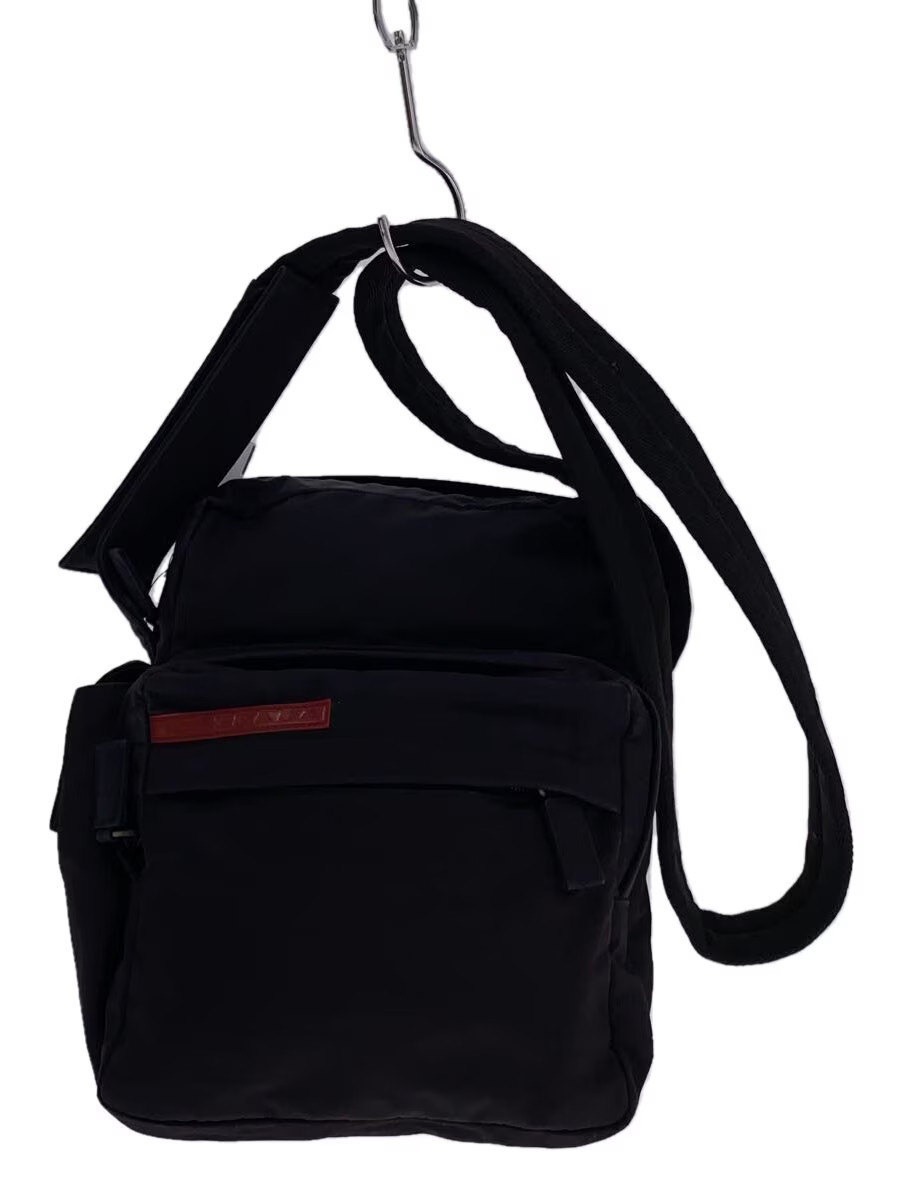 PRADA Black Nylon Shoulder Bag for Women