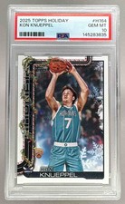 145283835 Kon Knueppel 2025 Topps Holiday #H164 Rookie RC PSA 10