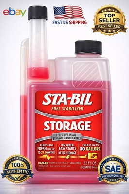 STA-BIL Storage Fuel Stabilizer  TREAT UP TO 80 GALLONS (pack of 2)