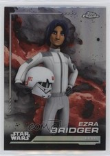 2024 Topps Chrome Star Wars Rebel Rainbow Refractor Ezra Bridger 125 2k3