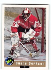 Duane Derksen 1992 Wisconsin Goalkeeper #91
