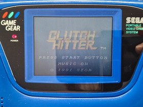 RARE BLUE Sega Game Gear 1994 | CLEANED, RECAPPED & TESTED | w/ 2 Games