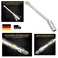 ZüNdkerzenschlüSsel 16Mm Aufnahme 25Cm LäNge Cr-V-Stahl LX