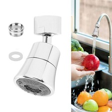 For Kitchens Bathrooms Sink Faucet Aerator Water Saving°Swivel 5 Modes