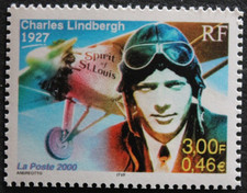 Timbre - FRANCE - Charles LINDBERGH - YT3316 (issu du BF n°29) - Neuf** - 2000