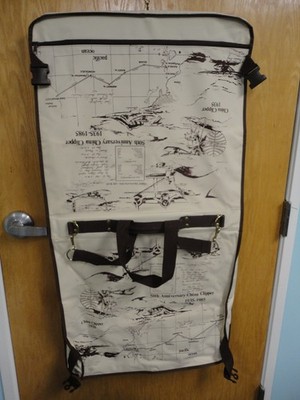 RARE Original Vintage PAN AM 50th Anniversary China Clipper Garment Bag NOS