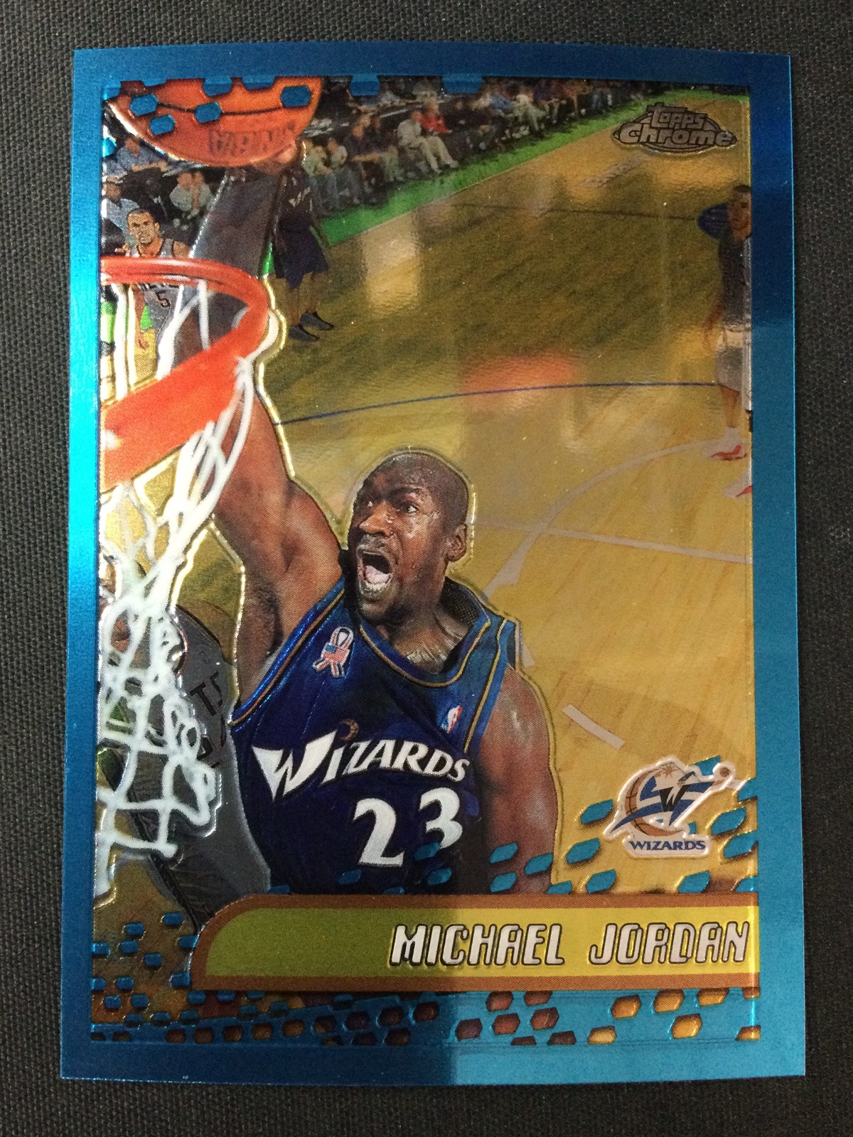 2001-02 Topps Chrome #95 Michael Jordan Washington Wizards MINT NO RESERVE!