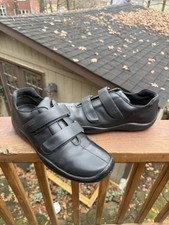 Prada Toblach Leather Two Strap Sneakers OG UK Size 11 US 12