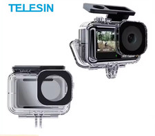TELESIN 45M Waterproof Case for DJI OSMO Action 3/4 Pro - Underwater Housing