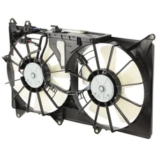 Radiator Cooling Fan For 2001-2005 Lexus IS300 Dual with Coolant Reservoir
