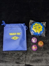 Fallout Jones Soda Vault-Tec Bottle Opener Magnet & Bottle Caps Costco Exclusive