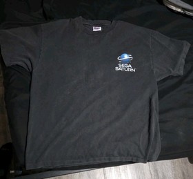Vintage Sega Saturn This Is Your World T-Shirt Extra Large Very Good 