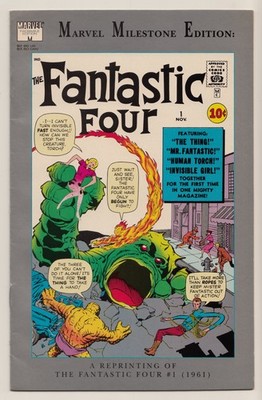 MARVEL MILESTONE EDITION: FANTASTIC FOUR Vol.I #1  Jack Kirby / Stan Lee 1991
