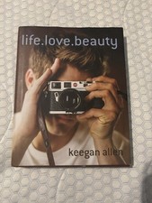 SIGNED KEEGAN ALLEN LIFE.LOVE.BEAUTY BOOK PRETTY LITTLE LIARS 1st Ed HC Book DJ
