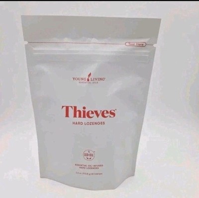 Young Living Thieves HARD LOZENGES 30 Count Herbal Supplement Essential Oils NEW