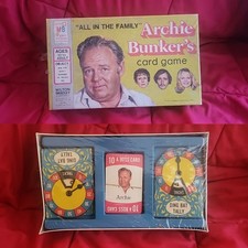 Archie Bunker's Card Game All In The Family 1972 Sealed