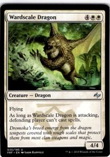 MTG Wardscale Dragon Fate Reforged Uncommon #30