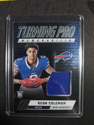 #ad #ad 2024 Panini Zenith Turning Pro Memorabilia Keon Coleman #TPM KCN MEM RC $3.00