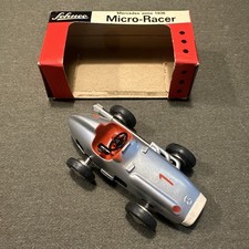 Vintage Schuco Micro Racer 1043 Mercedes-Benz Diecast Wind-Up Car As Is, No Key