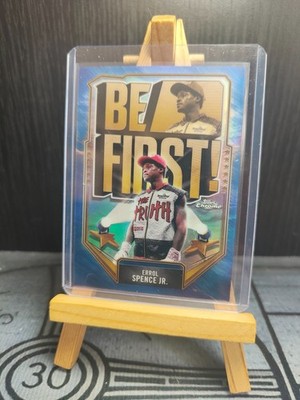 2024 Topps Chrome Boxing Errol Spence Jr. Be First Case Hit