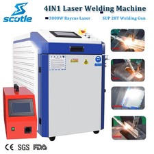 Raycus 3000W Laser Welder 4in1 Laser Welding/Cutting/Cleaning Machine US Stock