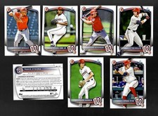 2025 Bowman Draft - WASHINGTON NATIONALS Team set 