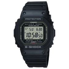 G-Shock GW5000U-1 Multi Band 6 Solar Screw Down Caseback DLC Square