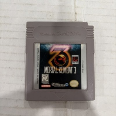 Mortal Kombat 3 (Nintendo Game Boy, 1995) Fighting Cartridge Only Tested Works