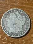 1893 P Morgan Dollar 90% Silver US Coin - Key Date
