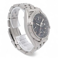 Breitling Chronomat 40mm Steel Automatic Black Dial Watch a13050 3