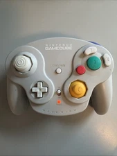 Nintendo Gamecube Wavebird Wireless Controller - Platinum Very Clean No Dongle
