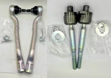 Front 4Set Inner & Outer Steering Tie Rod End Kit  L&R For 2001-2006 Lexus LS430