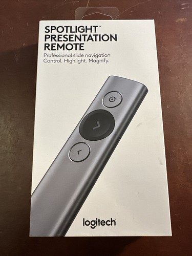 New Logitech Spotlight Presentation Remote - SEALED