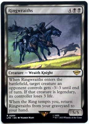 MTG Ringwraiths The Lord of the Rings: Tales of Middle-earth 0284 NM Rare