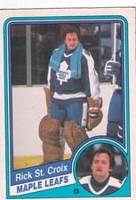 1984-85 O-Pee-Chee #310 Rick St. Croix Toronto + (Yes 4 Free Mystery Cards)