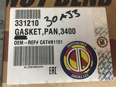 Puzzle Oil Pan Gasket for Caterpillar 3406E. PAI # 331210 Ref